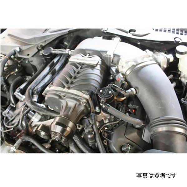 J&L 11年-17年 フォード Mustang GT (w/Roush/VMP Supercharger) Driver Side Oil セパレーター 3.0 - ブラック アノダイズド JLT3020D-B WO店