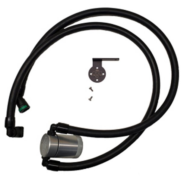 J&amp;L 2021-2024 フォード F-150 3.5L Passenger Side Oil セパレーター 3.0 - クリア アノダイズド JLT3028P-C WO店