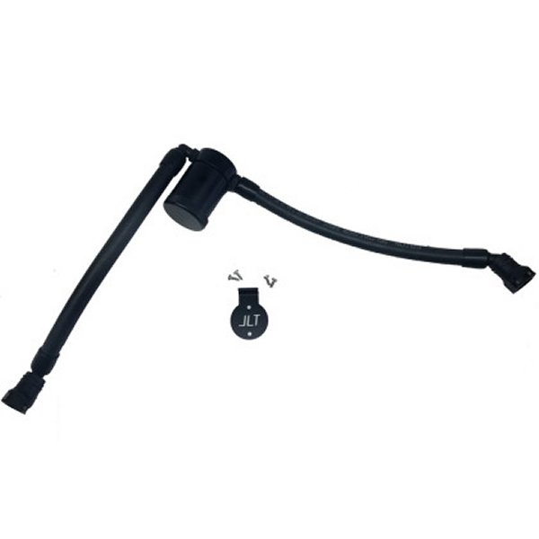 J&L 05年-10年 フォード F-150 5.4L Driver Side Oil セパレーター 3.0 - ブラック アノダイズド JLT3033D-B WO店