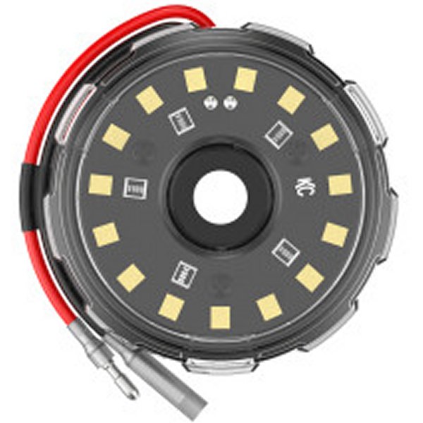 KC HiLiTES Cyclone V2 2.2in. LED Accessory ライト 5w Flood Beam (シングル) - クリア Lens KCL1358 WO店