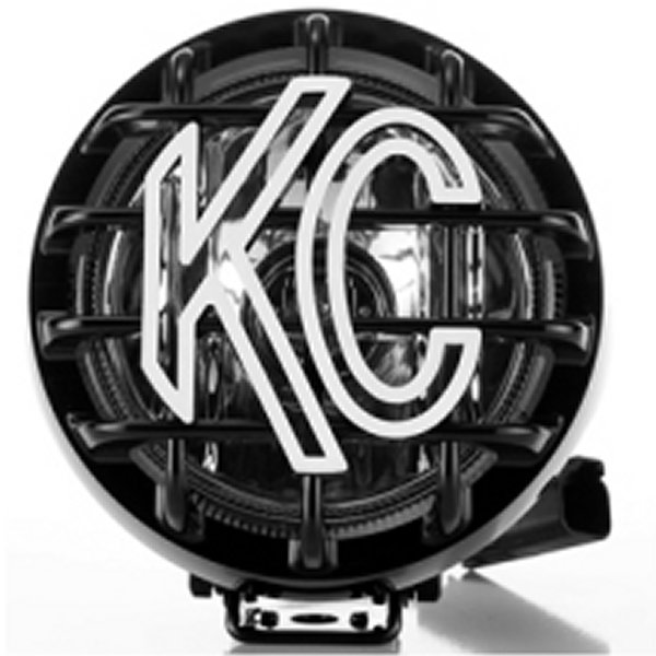 KC HiLiTES Rally 400 4in. Round Halogen Light 55w Spread Beam (Single) - Black kcl1490 WO店の通販は