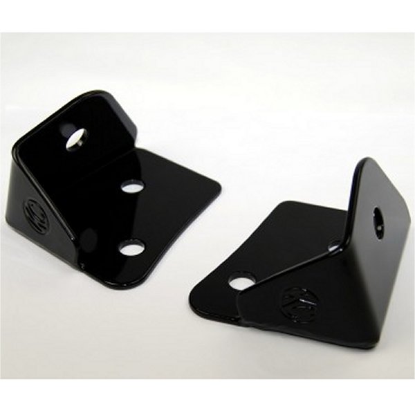 KC HiLiTES 07年-18年 ジープ JK A-Pillar ウインドシールド ライト Mount ブラケット セット (2個) - ブラック KCL7316 WO店