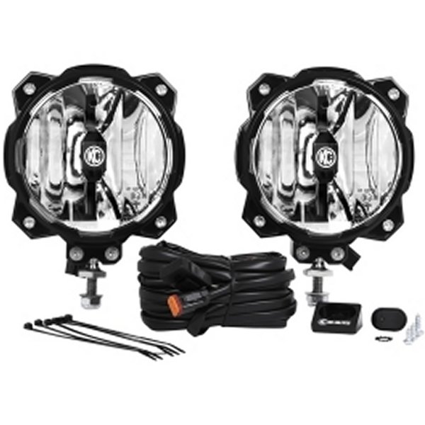 KC HiLiTES 6in. Pro6 Gravity LED ライト 20w シングル Mount SAE/ECE Driving Beam (2個 Pack System) KCL91303 WO店
