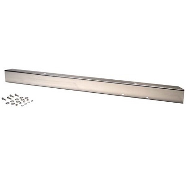 Kentrol 45年-86年 ジープ CJ 54 Inch フロント バンパー Without holes (No License Plate Holes)- Polished シルバー KEN30430WH WO店 38,964円