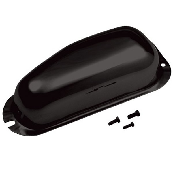 Kentrol 68年-75年 ジープ Wiper Motor Cover CJ - Powdercoat ブラック KEN50424 WO店
