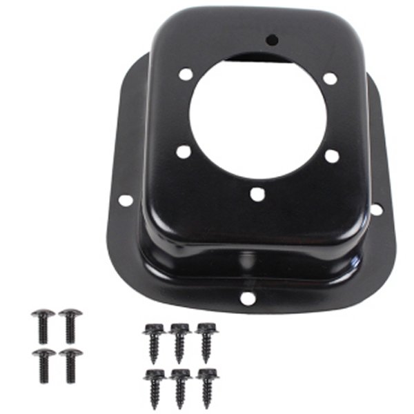 Kentrol 78年-95年 ジープ CJ/ラングラー YJ Gas Filler Neck - Powdercoat ブラック KEN50468 WO店