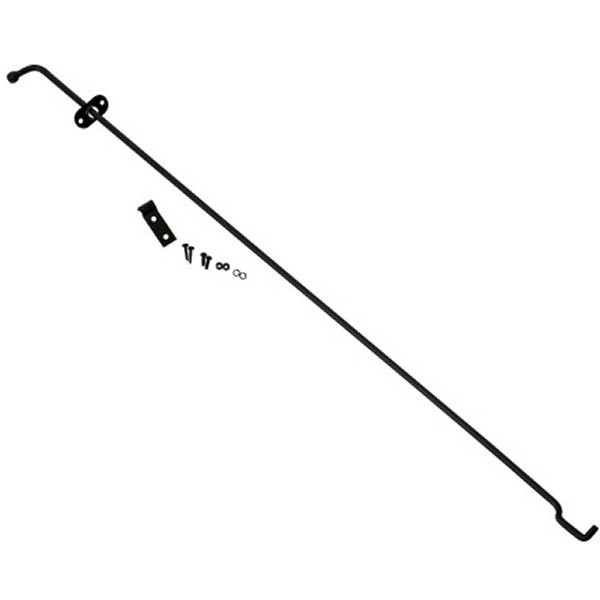 Kentrol 72-86 Jeep Wrangler CJ Hood Prop Rod - Powdercoat Black ken50523 WO店の通販は