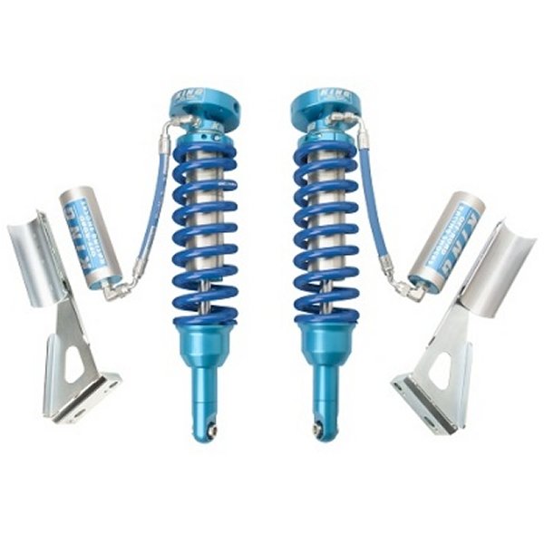 King ショック 2005+ トヨタ Tacoma (6 Lug) フロント 2.5 Dia Remote Reservoir コイルオーバー (2個) KIN25001-119-EXT WO店