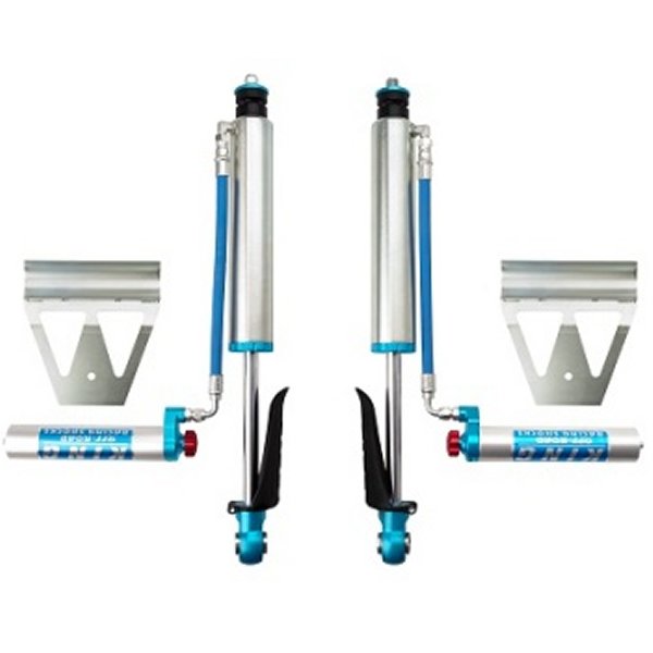 King ショック 2008+ トヨタ ランドクルーザー 200 リヤ 2.5 Dia Remote Res ショック w/Adjuster (2個) KIN25001-267A WO店
