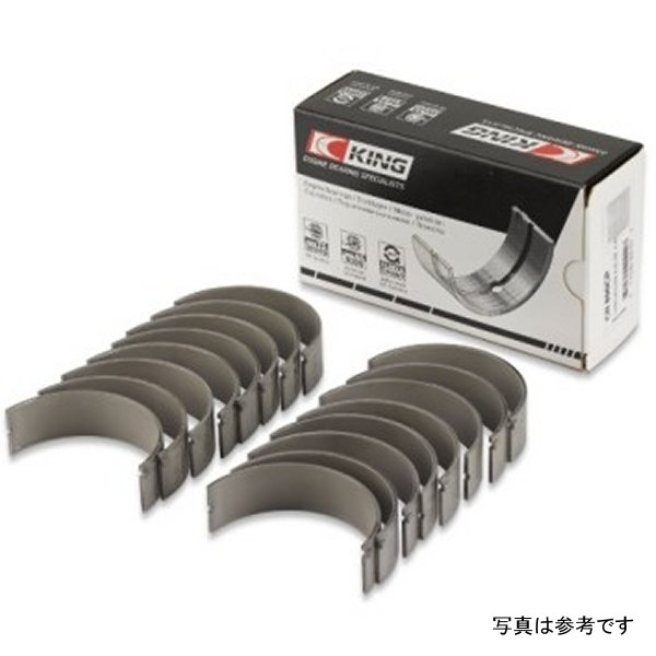King 08年-10年 フォード Powerstroke 6.4L (Size STD) Connecting Rod ベアリングセット KINGCR8039SV WO店