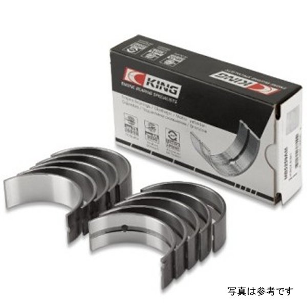 King スバル EJ20/EJ22/EJ25 (Including Turbo) SI-Series Main ベアリング (Set of 5) KINGMB5382SI WO店