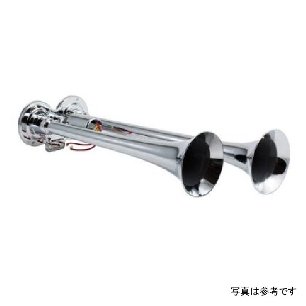 Kleinn Chrome Dual Horn/ 15In/12.25In - Chrome-Plated Zinc Alloy kle102 WO店の通販は 17,162円