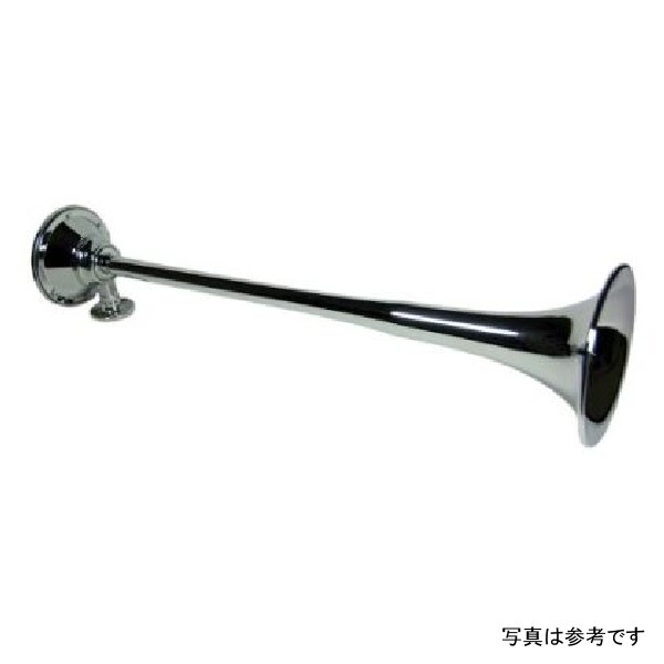 Kleinn クローム Roof Mount シングル Horn/ 21.5In - クローム-Plated Spun Copper KLE411 WO店