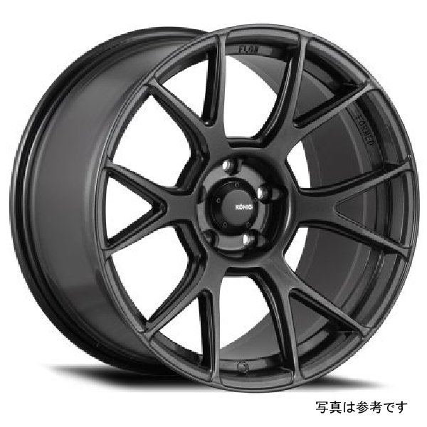 Konig Ampliform 18x8.5 5x112 ET43 Dark Metallic Graphite
