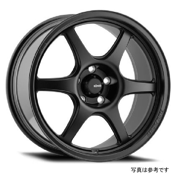 Konig Hexaform 18x9.5A 5x114.3 ET35 Matte Black