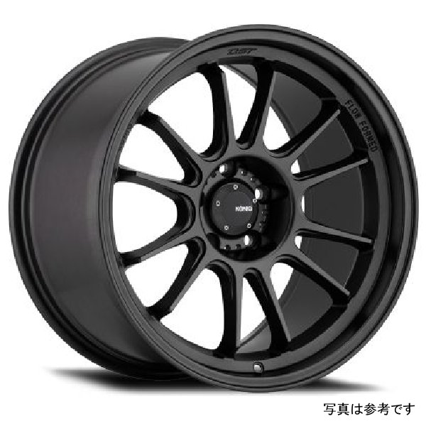 Konig Hypergram 18x8.5 5x112 ET43 Matte ブラック KNGHG88512435 WO