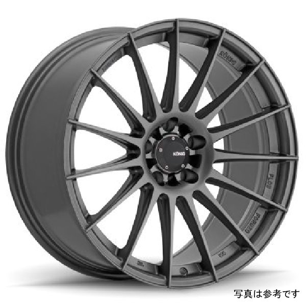 Konig Rennform 18x8 5x112 ET45 Matte Grey kngRF8851245G WO店の通販は