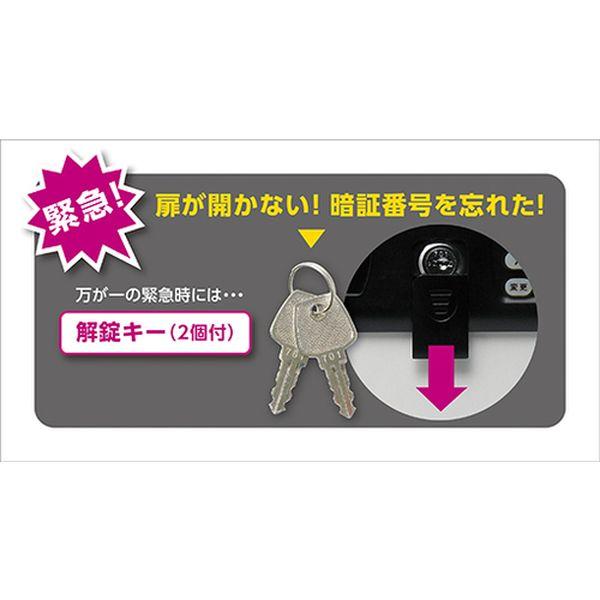 KS7121 (株)ソニック ソニック 暗証番号キーボックステンキー式 24個吊 KS-7121 WO店_1