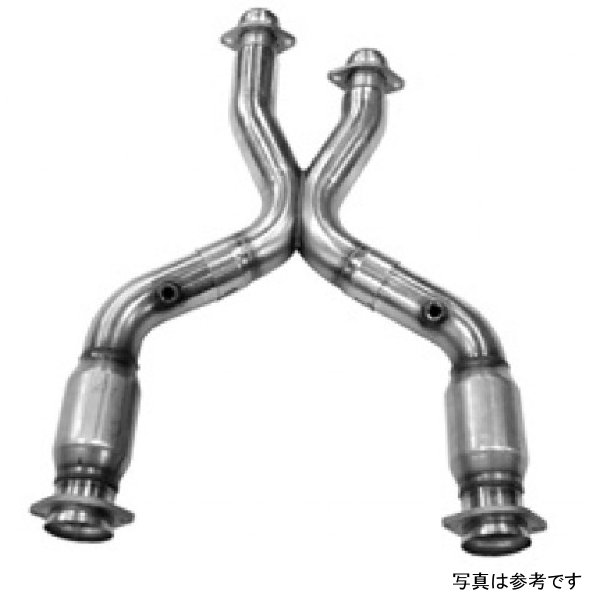 Kooks 99年-04年 フォード Mustang GT / Cobra 2 1/2in In x 2 1/2in OEM Out Cat SS X Pipe Kooks HDR Req KSH11203240 WO店
