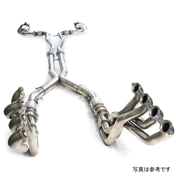 Kooks 14 シボレー SS LS3 6.2L OEM 3in Axleback エキゾースト. w/and Quad 3in Slash Cut Pol Tips KSH25106100 WO店