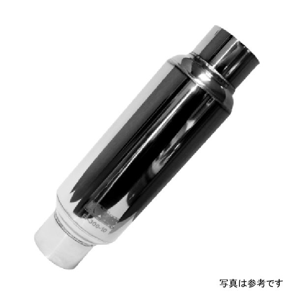 Kooks Universal 3.5 in Round Muffler 10in Long. Pol SS (Stafフォード Spec Muffler) KSHR35-35-10 WO店