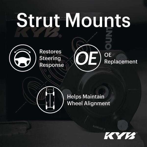 KYB Shocks &amp; Struts 19-21 Ascent / 17-20 Impreza / 2020 Outback / 2020 Legacy Strut Mount Front kybSM5937 WO店_1