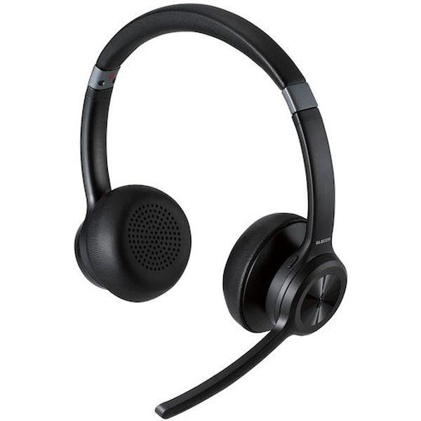 LBTHSOH20BK Bluetooth対応ヘッドセット ノイズリダクションマイク機能付き ブラック LBTHSOH20BK-TN WO店