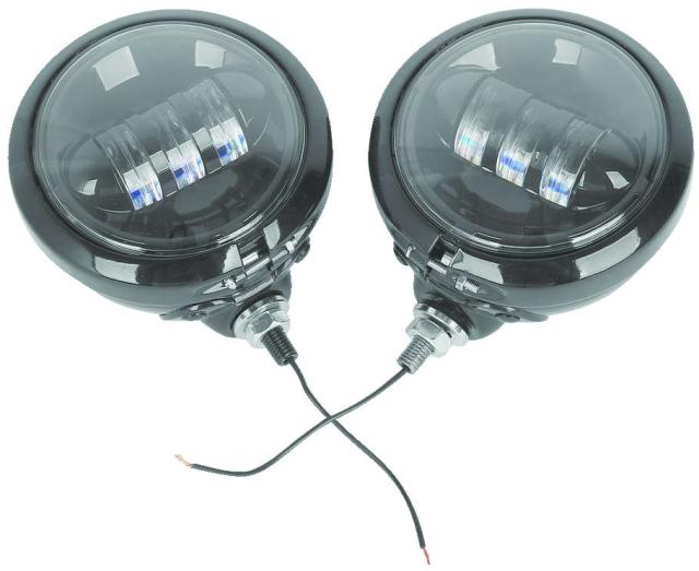 レトリックライティング LETRIC LIGHTING 4.5インチ パッシングランプ 黒 LE0091-TR WO店