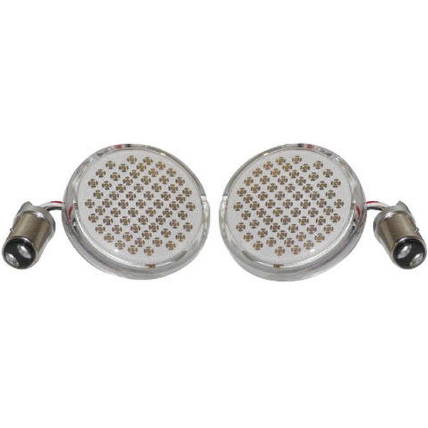 レトリックライティング LEDバルブキット バレットスタイルウインカー用 1157 フロント 白/アンバー/アンバー LE0142-TR WO店