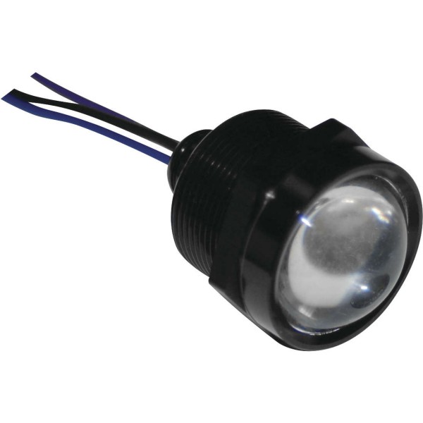 レトリックライティング LETRIC LIGHTING ロイヤルフラッシュLED 1インチ 黒/白/アンバー 6個入り LE0204-TR WO店
