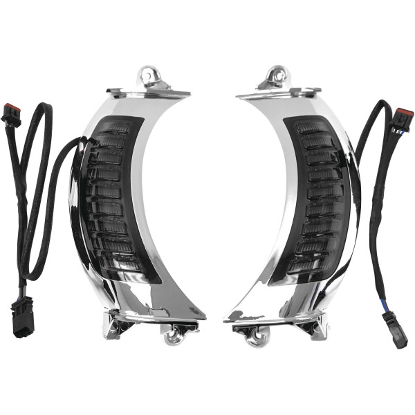 レトリックライティング LETRIC LIGHTING フェアリング ベント ウインカー 15年-20年 FLH、FLT クローム LE0213-TR WO店