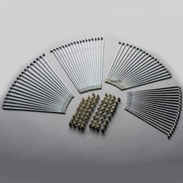 エムテック中京 M-TEC中京 MRS スポークセット マッハ 500SS H1A ドラム/ドラム メッキ WO店