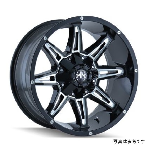 Mayhem 8090 Rampage 18x9 / 6x135 BP / 18mm オフセット / 106mm Hub