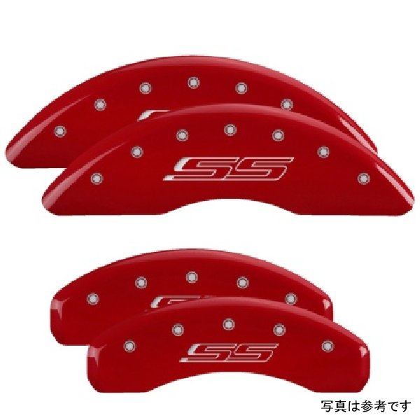 MGP 4 Caliper Covers Engraved フロント & リヤ Gen 5/SS レッド
