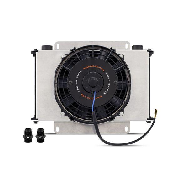 Mishimoto Universal Oil Cooler Kit 25-Row Cooler and 1x 8in Fan misMMOC-25-K WO店 47,617円
