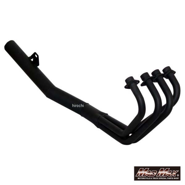 マッドマックス MAD MAX フルエキゾースト ショート管マフラー ジェイド250 黒 MM10-0023B WO店