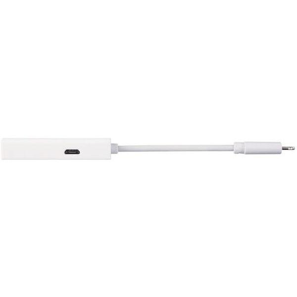MRLC201WH Lightningカードリーダー SD＋microSD対応 Type-C変換アダプタ ケーブル7cm MRLC201WH-TN WO店