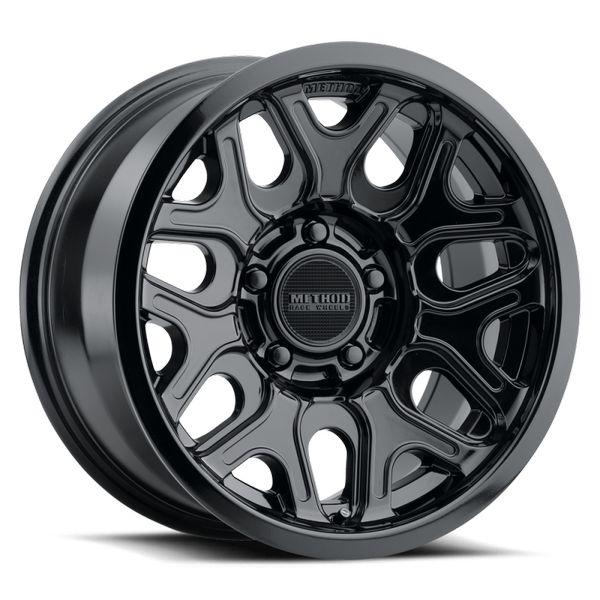 Method MR322 20x10 -18mm Offset 8x180 BP 130.81mm CB Gloss Black Wheel mrwMR322210881318N WO店