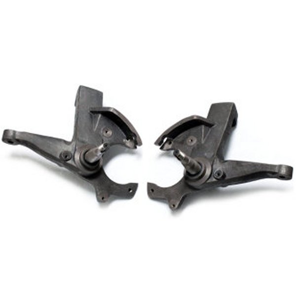 MaxTrac 92-98 GM C1500/2500 2WD Standard Cab 5/6 Lug 2in フロント Lowering Spindles MXT100520H WO店