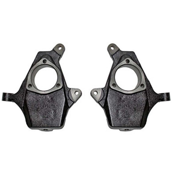 MaxTrac 07-16 GM C/K1500 2WD/4WD 2in フロント Lowering Spindles MXT101320 WO店