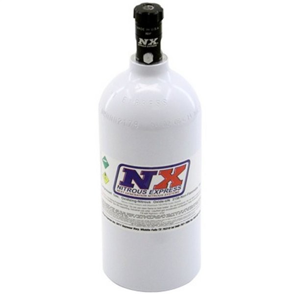 Nitrous Express 2.5lb Bottle w/Motorcycle Valve (4.38 Dia x 12.37 Tall) NEX11025 WO店