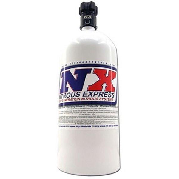 確認用 Nitrous Express 10lb Bottle w/Lightning 500 Valve -6 Bottle