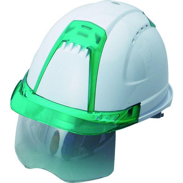 NO.391FGCWH 東洋物産工業(株) トーヨーセフティ ヘルメット ヴェンティープラス シールド面付 白 NO-391FGCWH-TN WO店