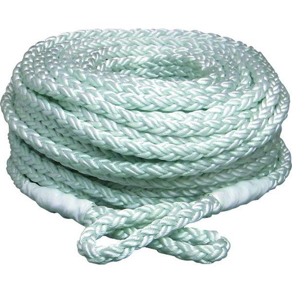 まつうら工業 まつうら 電動ウインチ用ナイロンクロスロープ(8打ち) 10mmΦ×50m 両端アイ加工 NR-8CROSS-10-50 WO店の通販は