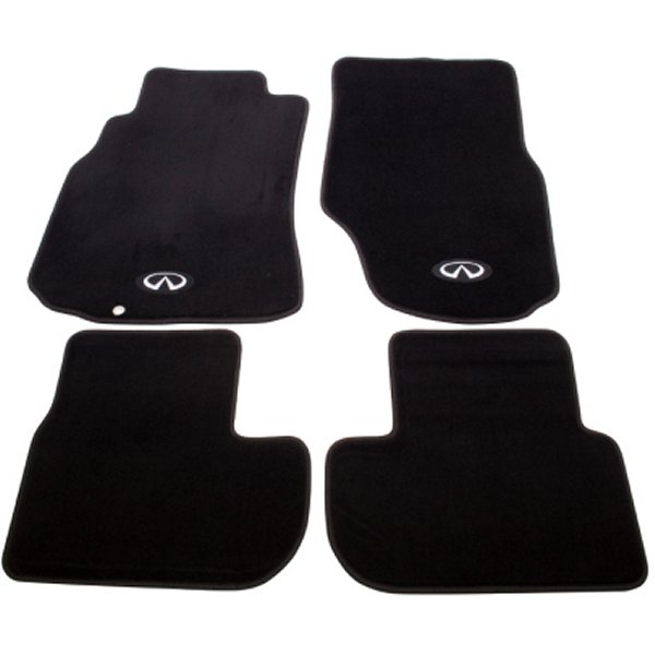 NRG フロアマット - 03年-06年 G35 (Infiniti エンブレム Logo) - 4pc. NRGFMR-600 WO店
