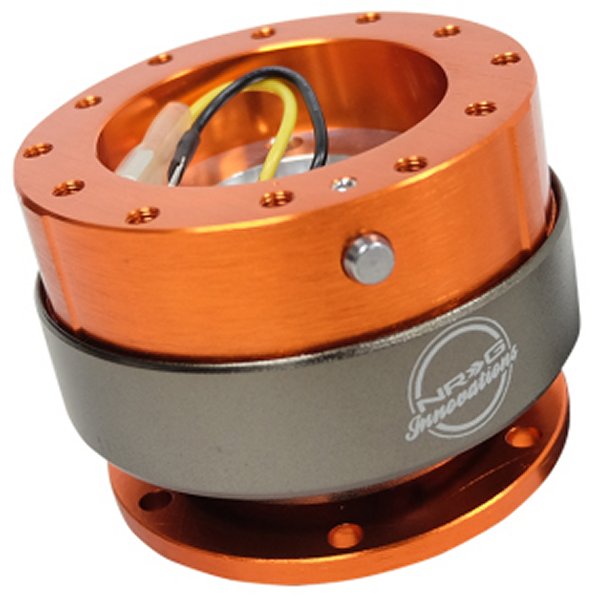NRG Quick Release Gen 2.0 - Orange Body / Titanium クローム Ring NRGSRK-200OR WO店の通販は 18,204円