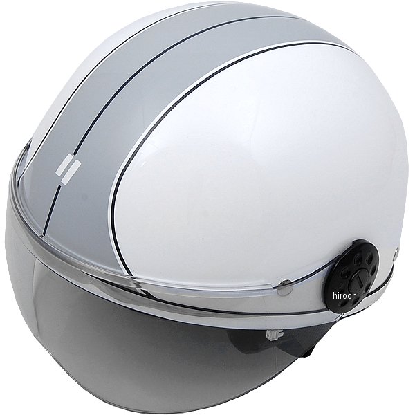 O-ONE リード工業 ヘルメット 白/シルバー フリーサイズ(57cm-60cm) O-ONE-WH-SV WO店