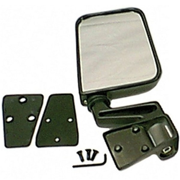 Omix Door ミラー ブラック Right Side- 87年-02年 ラングラー OMI11002-04 WO店 11,589円
