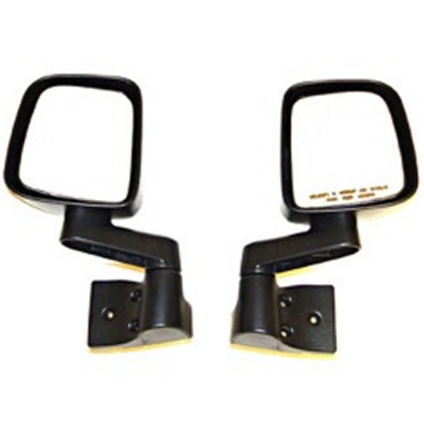 Omix Door Mirror Kit Black- 87-06 Jeep Wrangler omi11002.09 WO店の通販は 32,503円