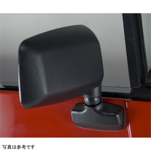 Omix Door ミラー ブラック Right- 87年-95年 ラングラー YJ OMI11002-18 WO店